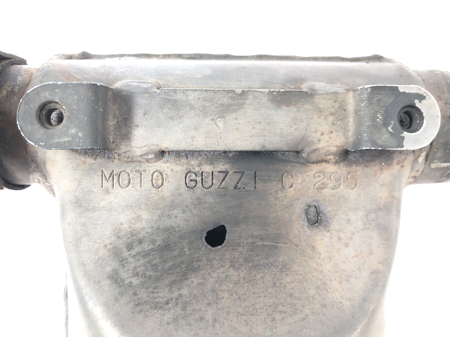 Moto Guzzi California III VY Integrale [1990] - Tubo de interferência do coletor de escapamento, peça de conexão do sistema de escapamento