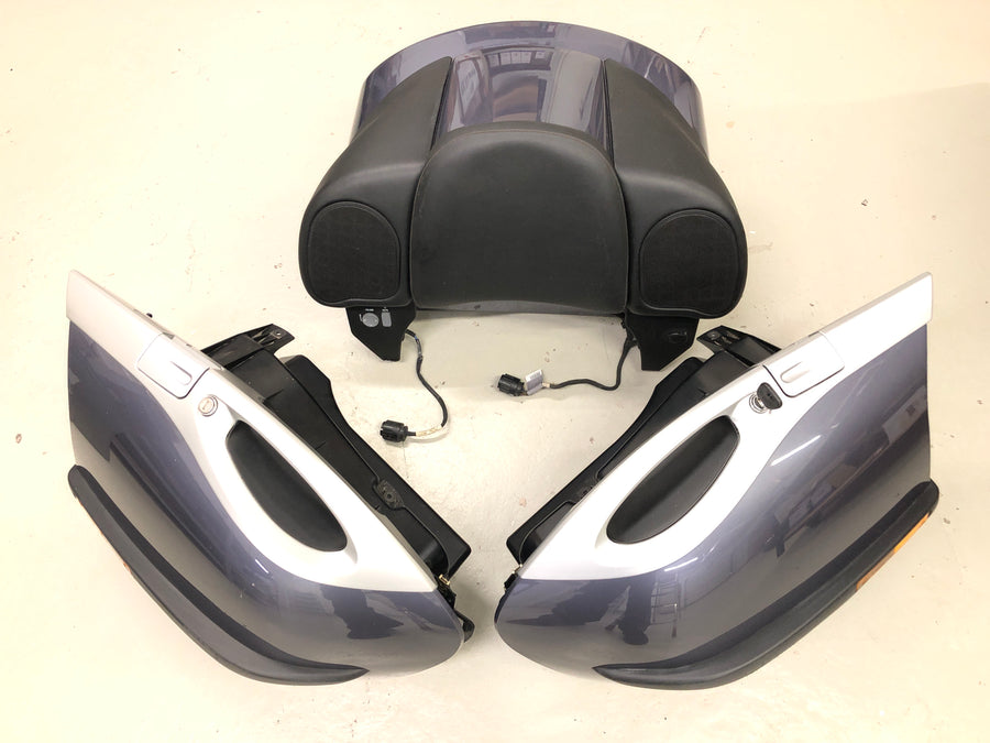 BMW K 1200 LT K2LT [1999] - Conjunto de mala com mala top case com bolsos internos