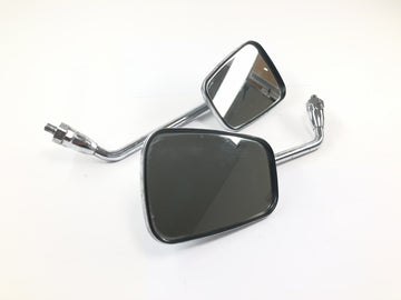 Kawasaki W 650 EJ650A [1999] - Espelho retrovisor guiador conjunto cromado - 0