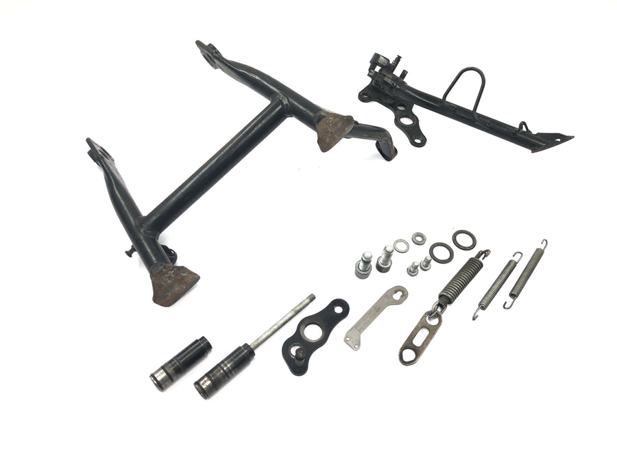 BMW R 1150 R R21 [2001] - Cavalete principal, cavalete lateral, conjunto completo com molas