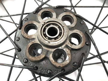 DKW NZ 250 [1938] - Roda traseira com raios e cubo - 0