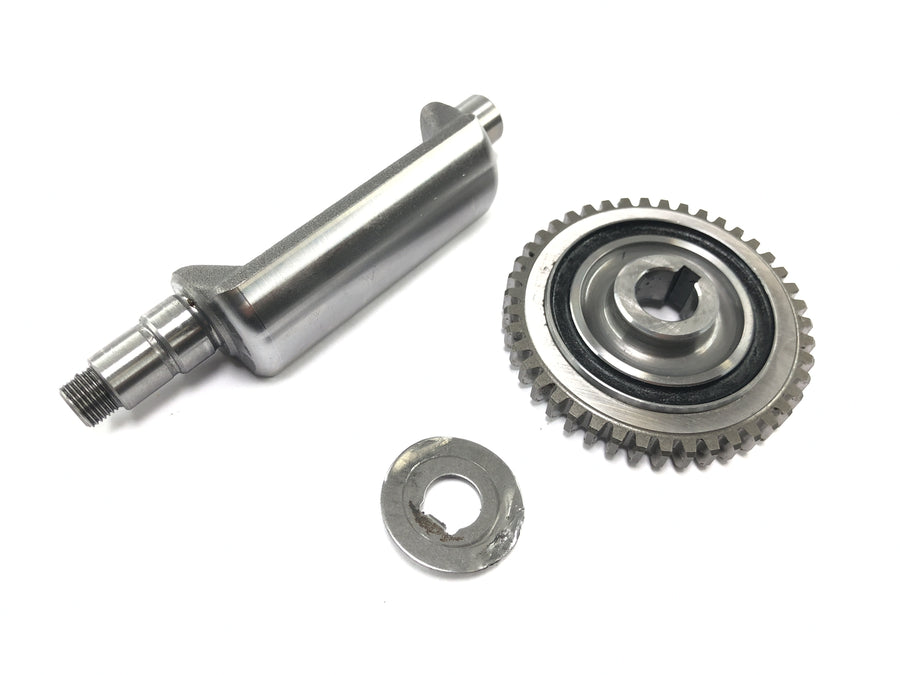 Sachs ZX 125 [1998] - Eixo de equilíbrio com engrenagem