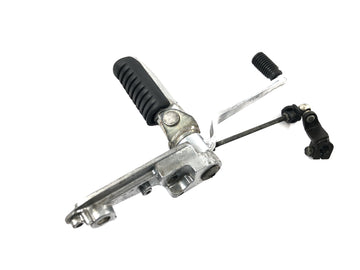 Kawasaki ZRX 1200 S ZRT20A [2001] - Sistema de apoio para os pés dianteiro esquerdo com alavanca de mudança e apoio para os pés do motorista