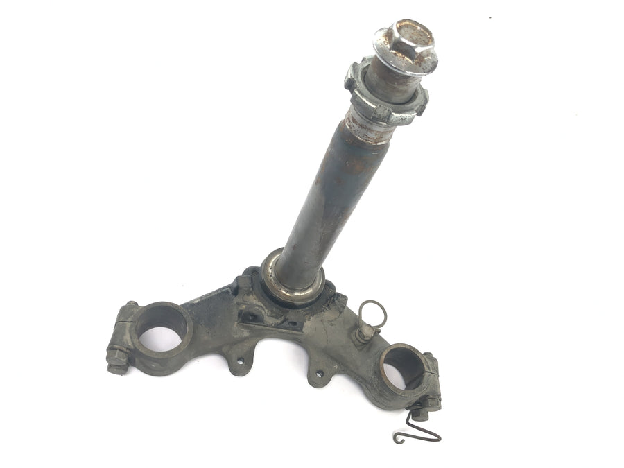 Yamaha DT 175 2K4 [1982] - Ponte inferior do garfo, cabeçote de direção, suporte de cabeçote de direção
