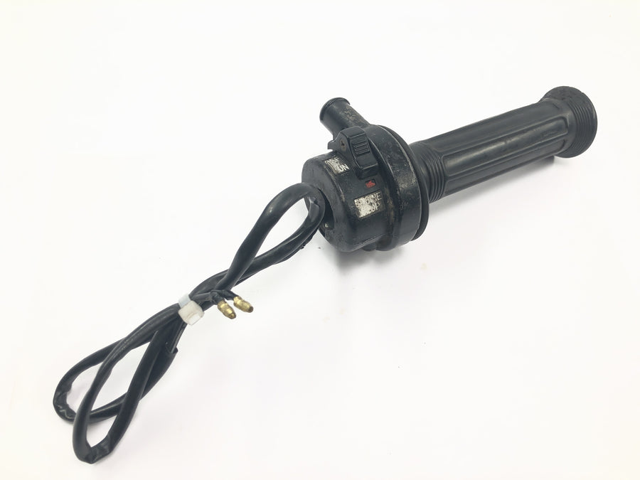 Yamaha DT 175 2K4 [1982] - Manípulo do acelerador, manípulo giratório, interruptor do guidão direito