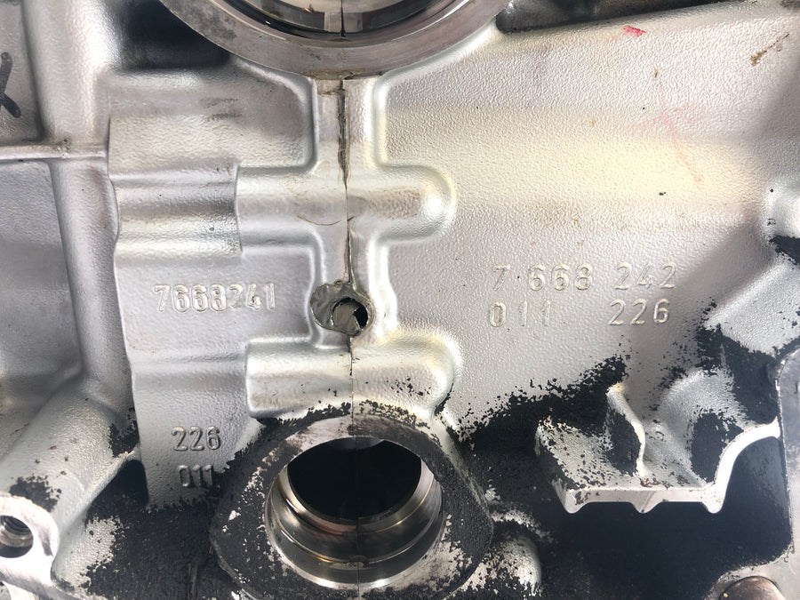 BMW R 1200 GS R12 K25 [2004] - Carcaça do motor, bloco do motor, cárter, fuselagem do motor