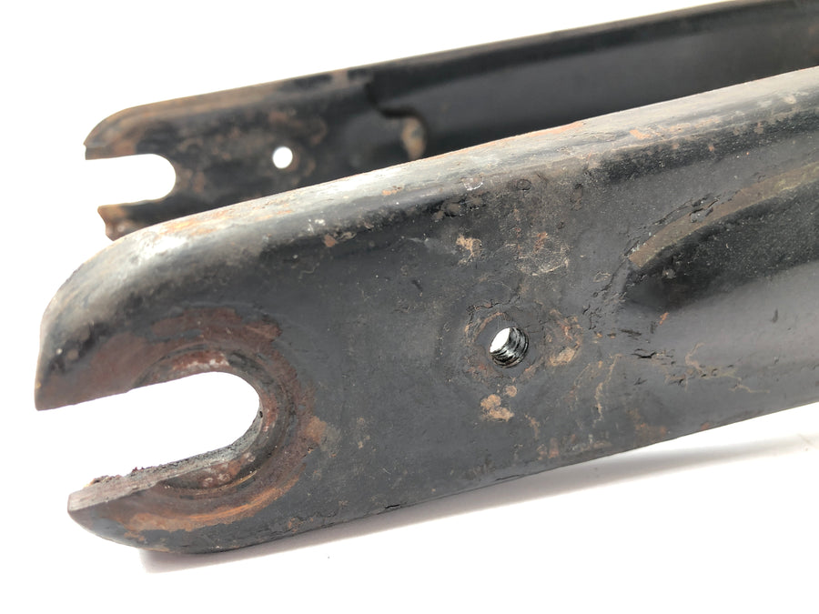 DKW NZ 250 [1938] - Braço oscilante da roda dianteira, garfo de suspensão amortecedor