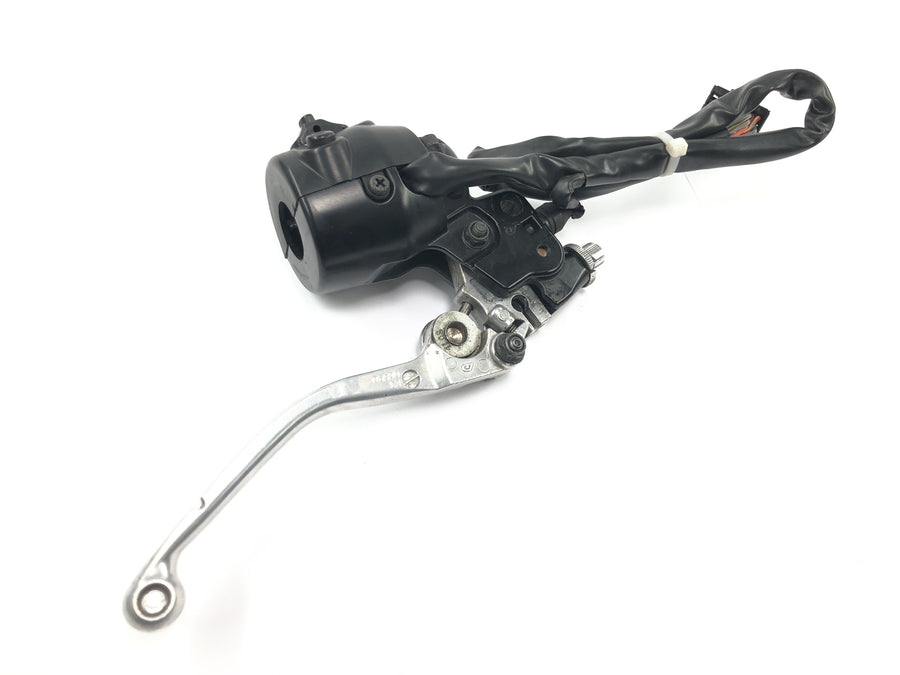Triumph Bonneville T100 986MF [2012] - Encaixe do guiador encaixe da embreagem esquerda interruptor do guidão alavanca da embreagem
