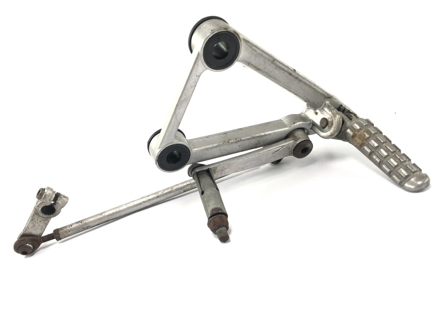 Cagiva Mito 125 EVO 8P [2000] - Suporte para apoio para os pés do motorista do motorista à esquerda com pedal de comutação