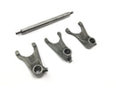 Yamaha WR 125 X DE07 [2010] - conjunto garfo de mudança eixo do garfo de mudança-2