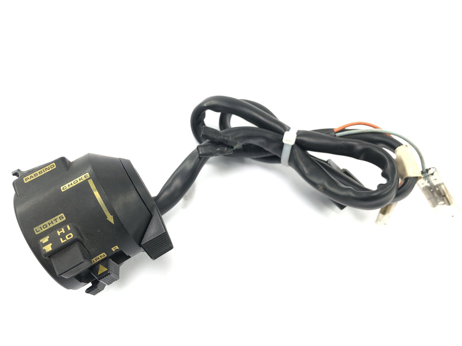 Honda CBX 750 RC17 [1984] - interruptor do botão do guidão para o interruptor da luz esquerda para o interruptor do pisca -pisca