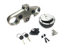 Moto Guzzi V10 Centauro [1998] - Conjunto de fechadura de ignição com ponte garfo na parte superior da tampa do tanque-3