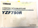Yamaha YZF 750 R 4HN [1995] - Manual de instruções instruções de operação-3