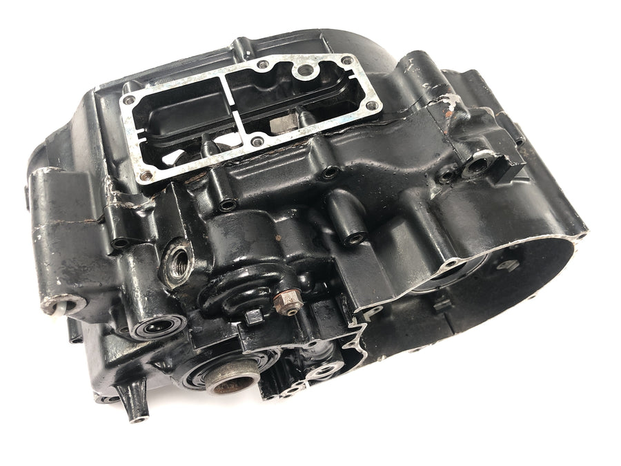 Yamaha XT 500 1U6 [1981] - cárter do motor, bloco do motor, metades da carcaça do motor