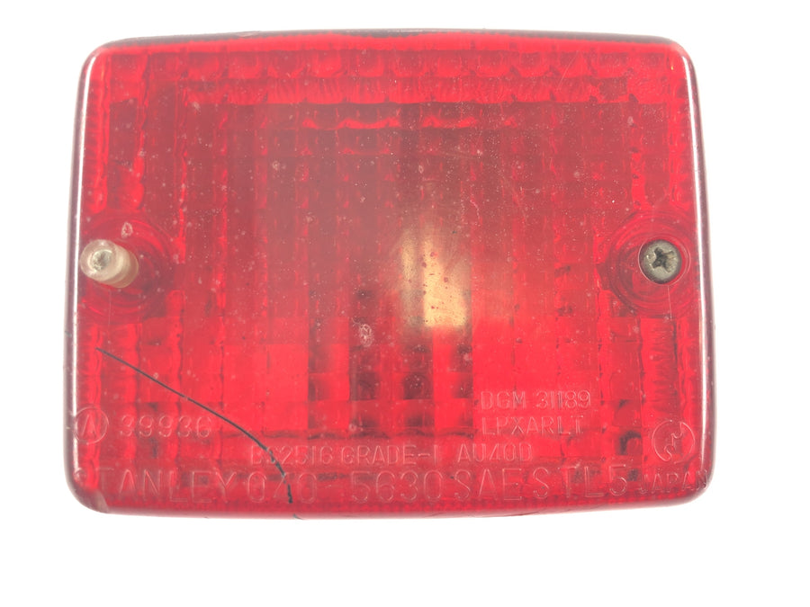 Yamaha DT 175 2K4 [1982] - Luz traseira luz de freio vidro da luz traseira rachado