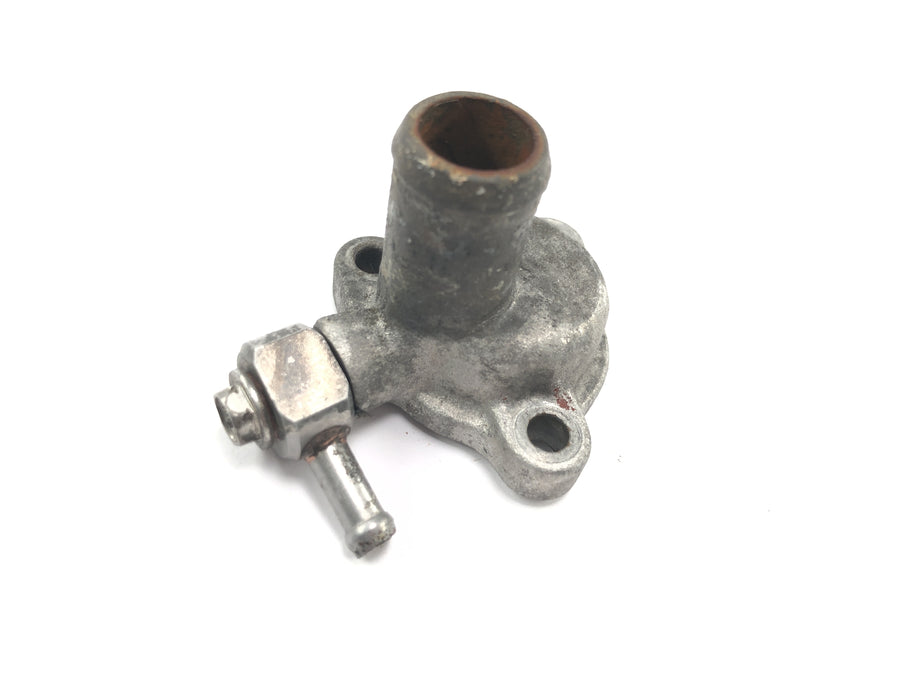 Sachs ZX 125 [1998] - carcaça do termostato, conexão de água, flange de água de resfriamento