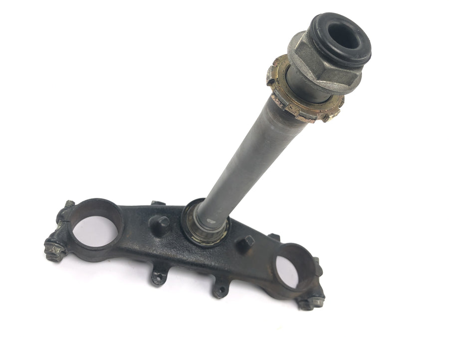 Honda NX 650 Dominator RD02 [1994] - parte inferior da cabeça de direção da ponte do garfo inferior