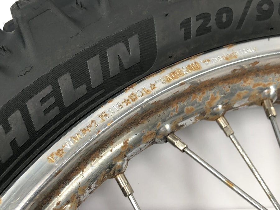 Sachs ZX 125 [1998] - aro da roda traseira 2,15 x 18"