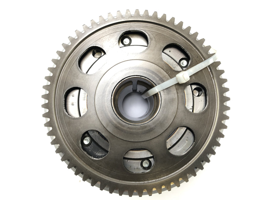 BMW F 650 GS Dakar [2007] - Roda polar com engrenagem