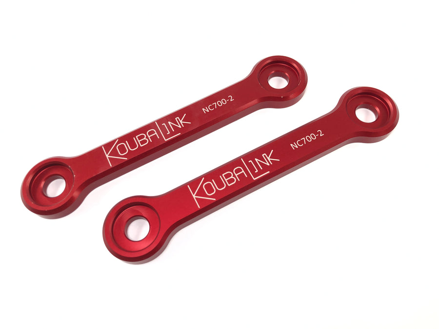 Honda CTX - kit de rebaixamento chassi de alavanca de rebaixamento vermelho 33,7 mm