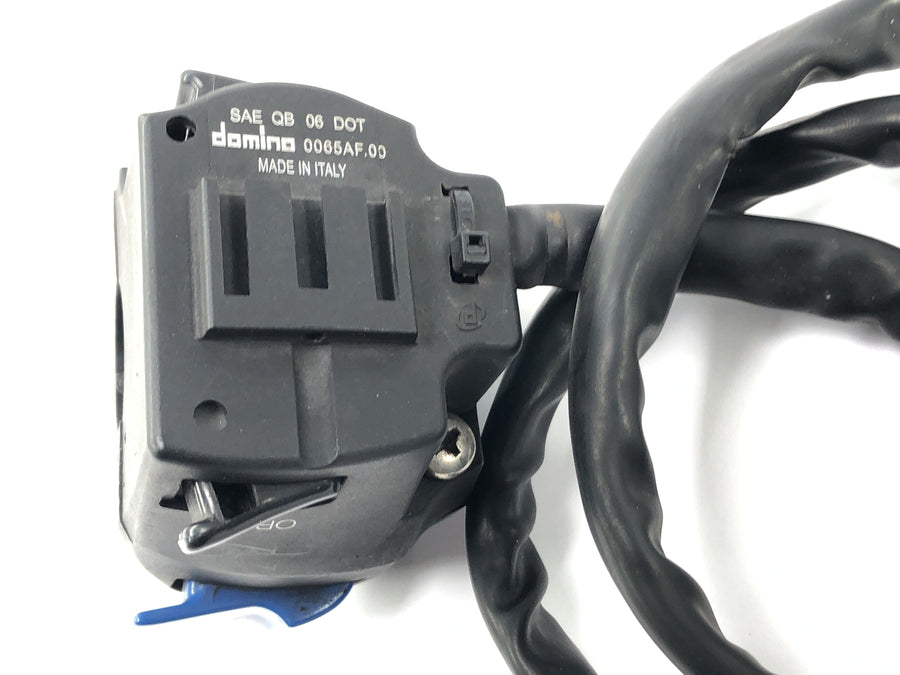 Moto Guzzi Stelvio 1200 4V [2009] - Console de controle esquerdo do bloco de interruptor do botão do guidão