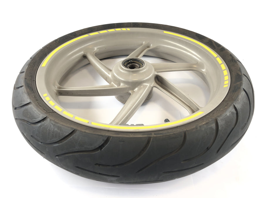 Cagiva Mito 125 EVO 8P [2000] - RIM da roda dianteira 3,00 x 17 "roda de aro de alumínio