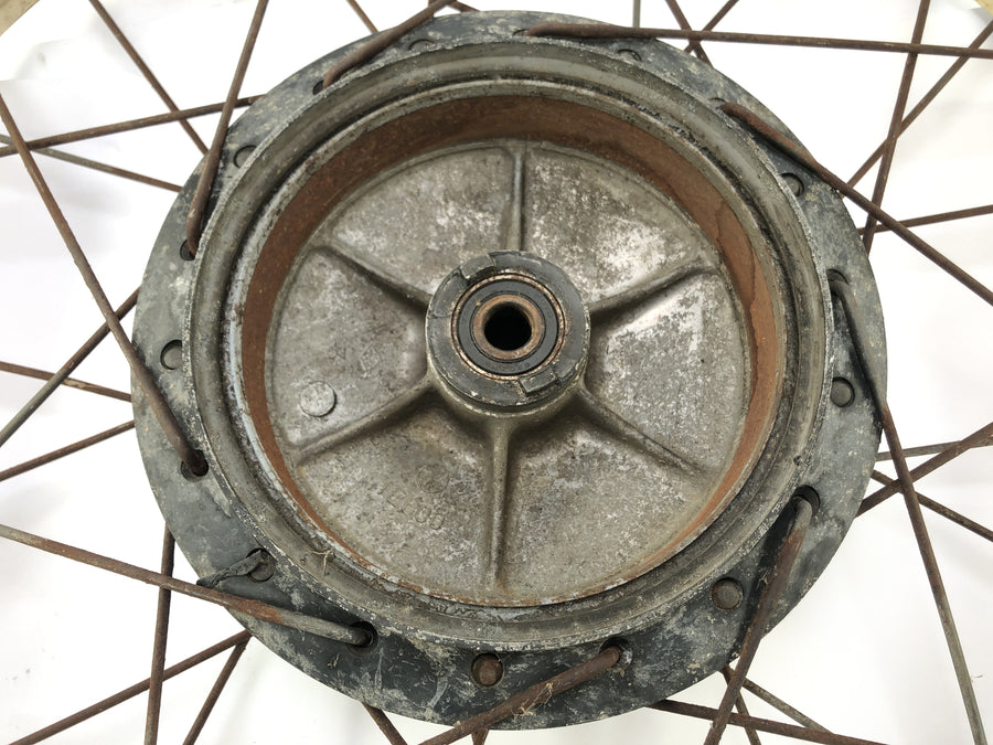 Yamaha XT 500 1U6 [1981] - Gold da roda da roda da roda dianteira