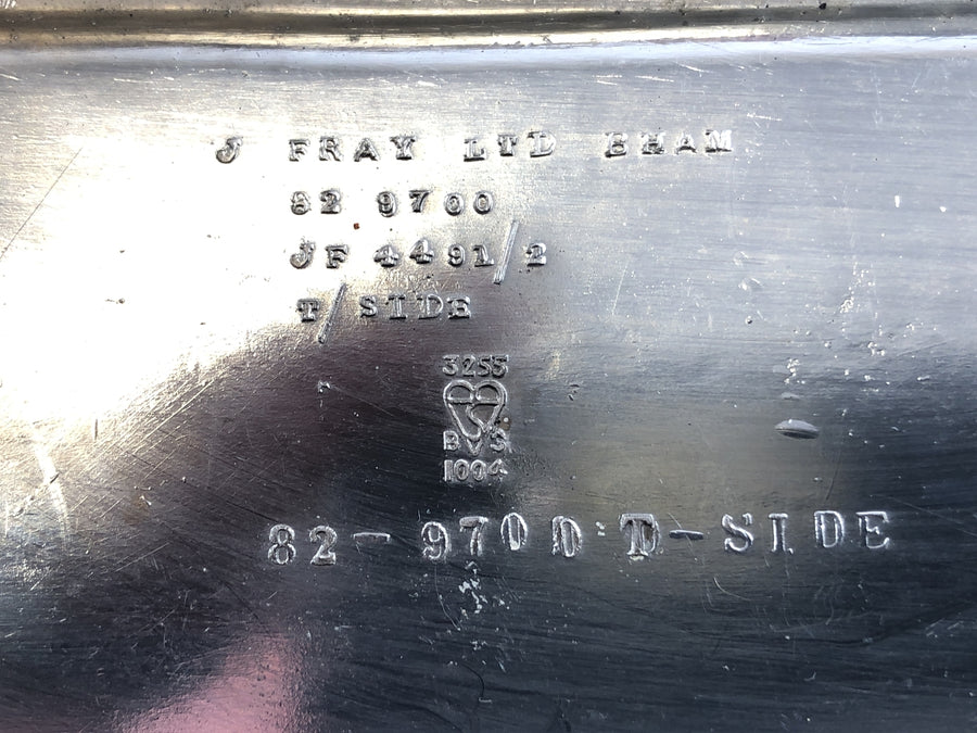 Triumph Bonneville T140V [1976] - emblema do tanque emblemas do tanque conjunto direito e esquerdo