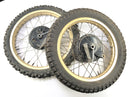 Yamaha XT 500 1U6 [1981] - RAD SET Set Wheel Roda traseira Gold-1