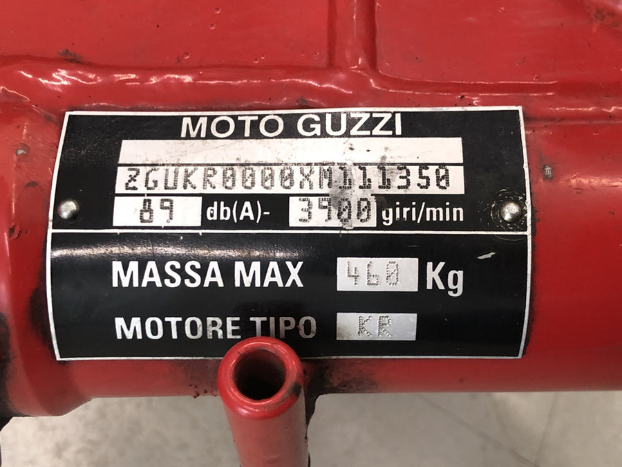 Moto Guzzi V11 Sport [1999] - Moldura com moldura principal de papéis