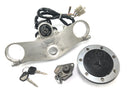 Kawasaki ZXR 400 ZX400L [1992] - Conjunto de fechadura tampa do tanque da ponte do garfo da fechadura de ignição-1