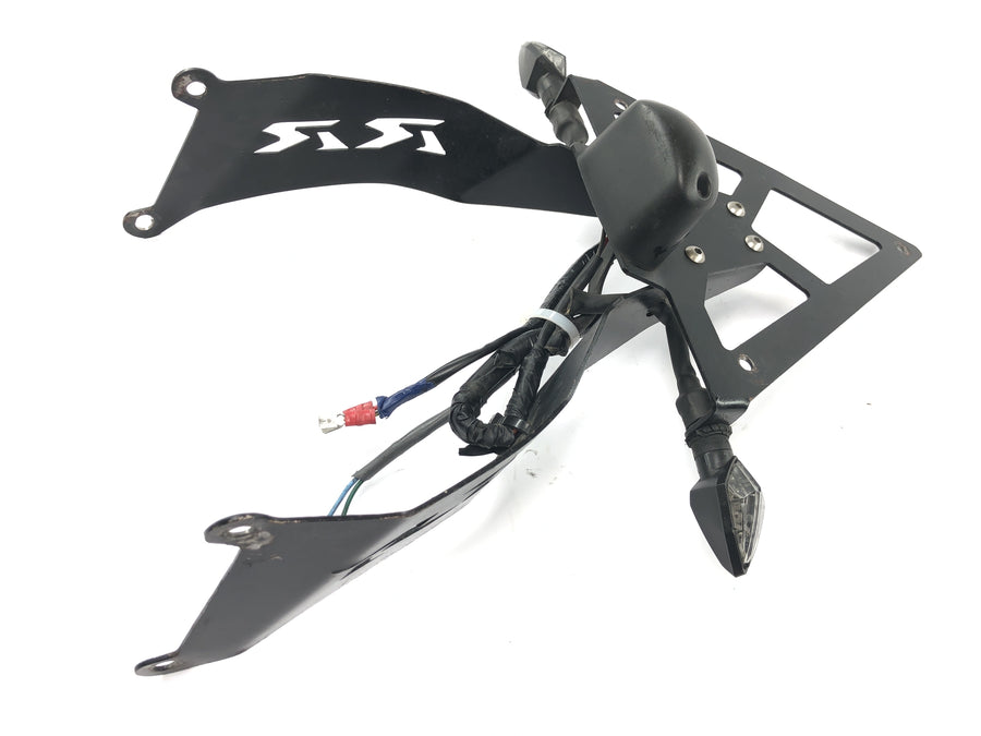 Honda CBR 600 RR PC37 [2004] - Porta matrícula moldura com iluminação e indicadores