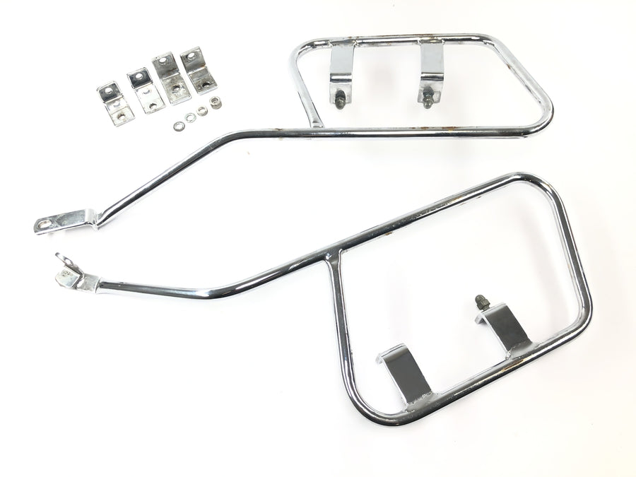 Honda VTX 1800 SC46 [2004] - Porta alforje bagageiro rack lateral cromado