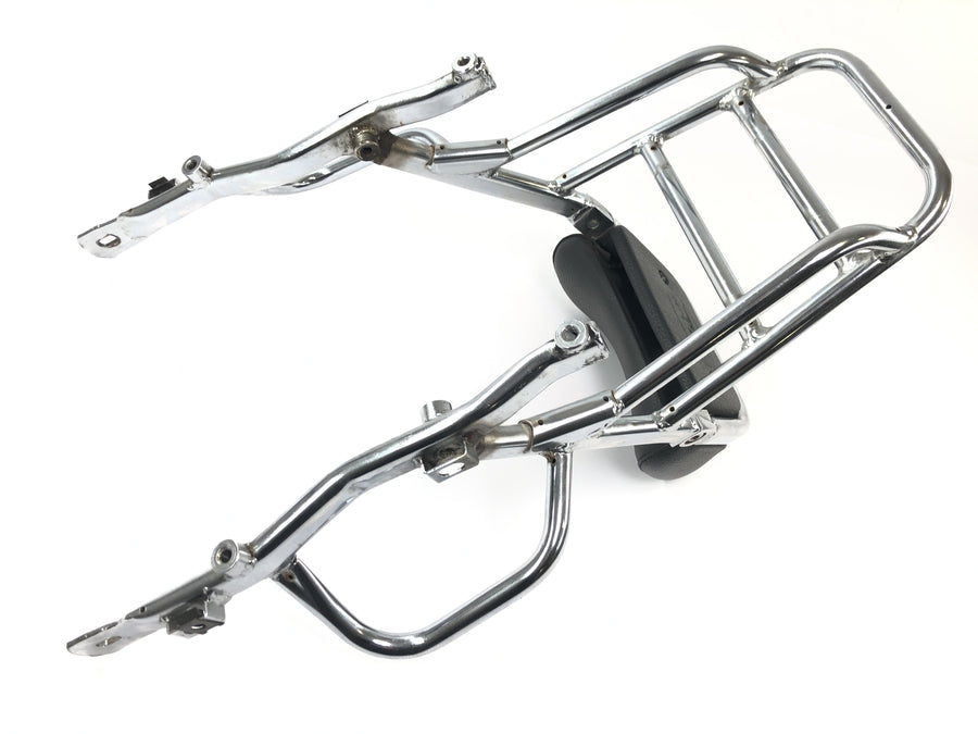 Moto Guzzi California 1100 EV KD [1998] - Porta-bagagens com encosto sissy bar e descanso para passageiro