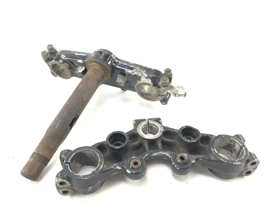 Yamaha XT 500 1U6 [1981] - Fork Bridge na parte superior e abaixo do conjunto de 36 mm