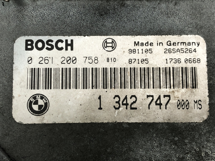 BMW R 1100 RT 259 [1999] - Unidade de controle do motor Unidade de controle ECU Motronic Bosch BMW