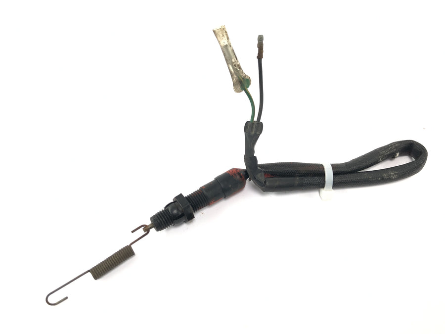 Honda XL 250 R MD03 [1993] - Interruptor da luz do freio traseiro Interruptor da luz do freio de pé