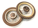 Yamaha XT 500 1U6 [1981] - RAD SET Set Wheel Roda traseira Gold-8