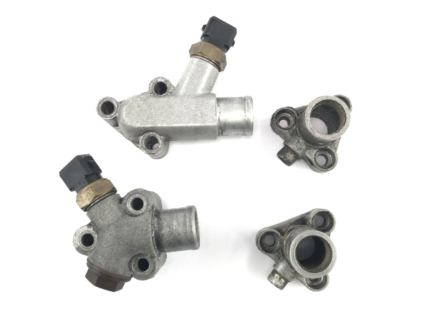 Ducati Monster S4R M4 [2004] - Sensor de temperatura do líquido refrigerante, interruptor térmico, flanges de água de refrigeração