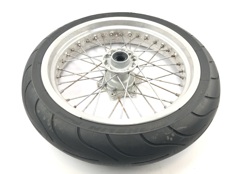 KTM 640 LC4 Prestige [2005] - roda dianteira com raios da roda 3,50 x 17"