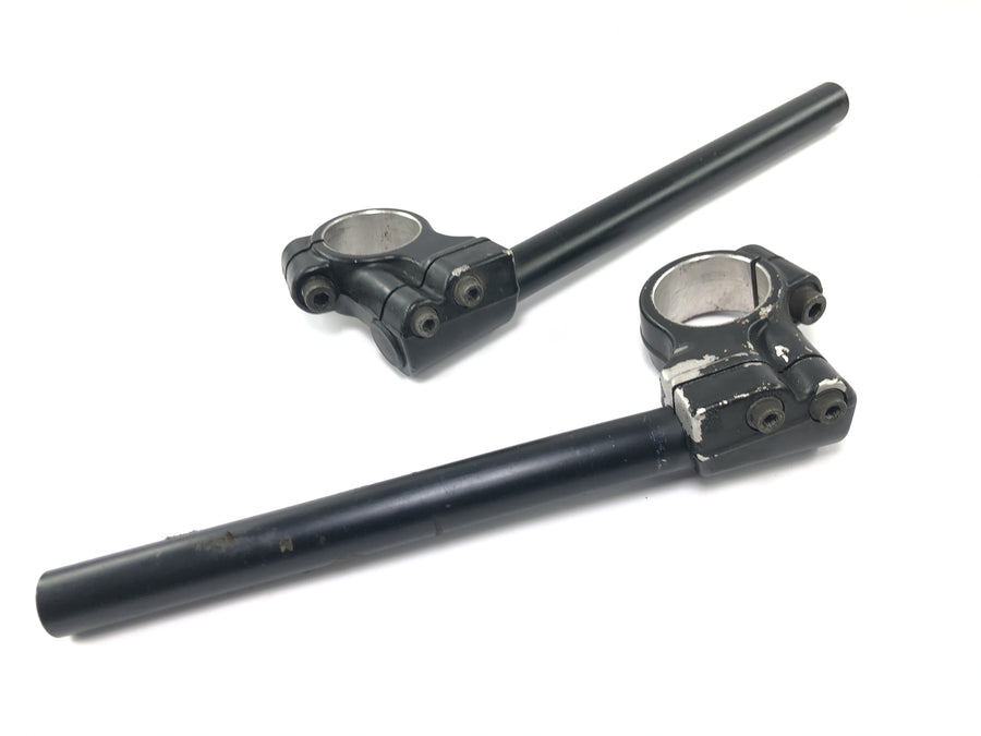Suzuki GSX R 1100 GU74C [1987] - pontas de guiador 41 mm esquerda e direita, pontas de guiador Clipons