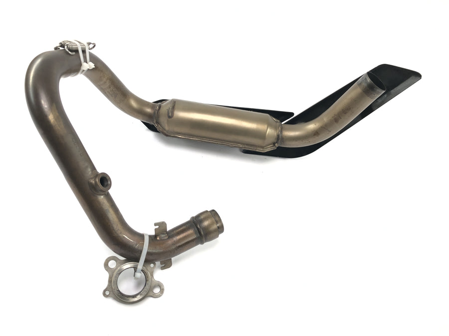 SWM RS 125 R B2 [2020] - Tubo Y do coletor de escape com proteção térmica