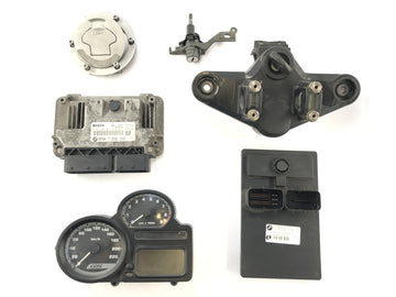 BMW R 1200 GS R12 K25 [2003] - Locksmith com o imobilizador Gabel Bridge acima do CDI Tank Lock Cockpit