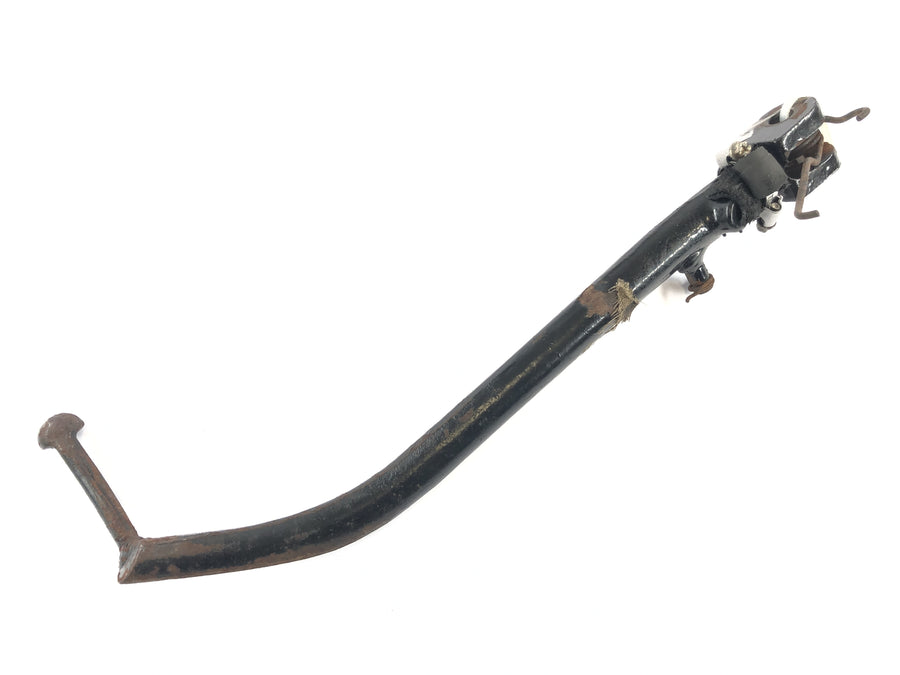 Triumph Bonneville T140V [1976] - Stand lateral com um suporte de mola