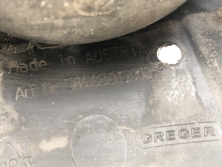 KTM LC4 640 EGS [2004] - titular da placa