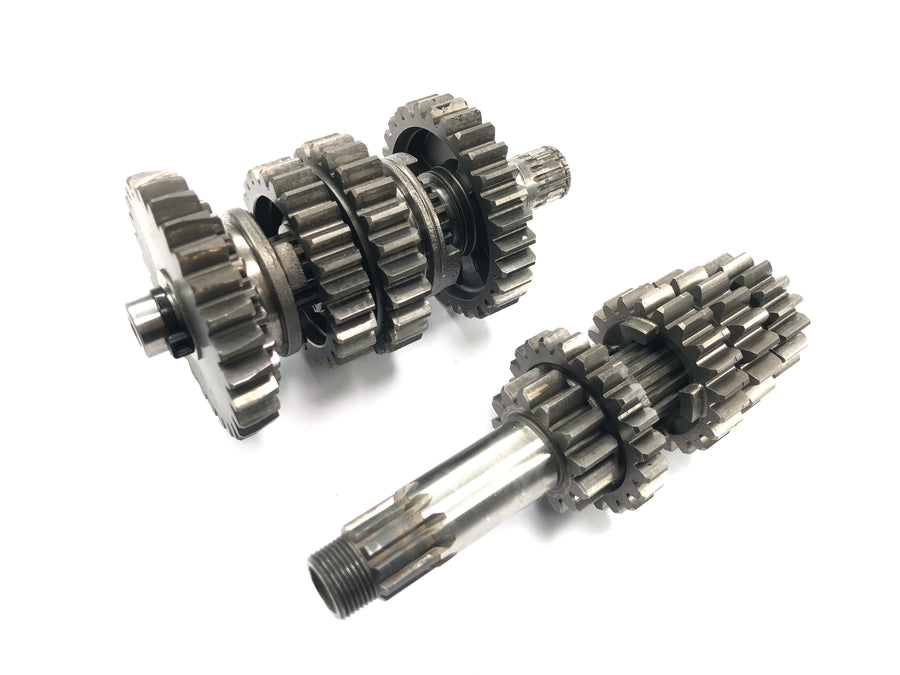 Suzuki RM Z 250 RJ41A [2007] - Conjunto de engrenagens de transmissão eixos de transmissão rodas dentadas