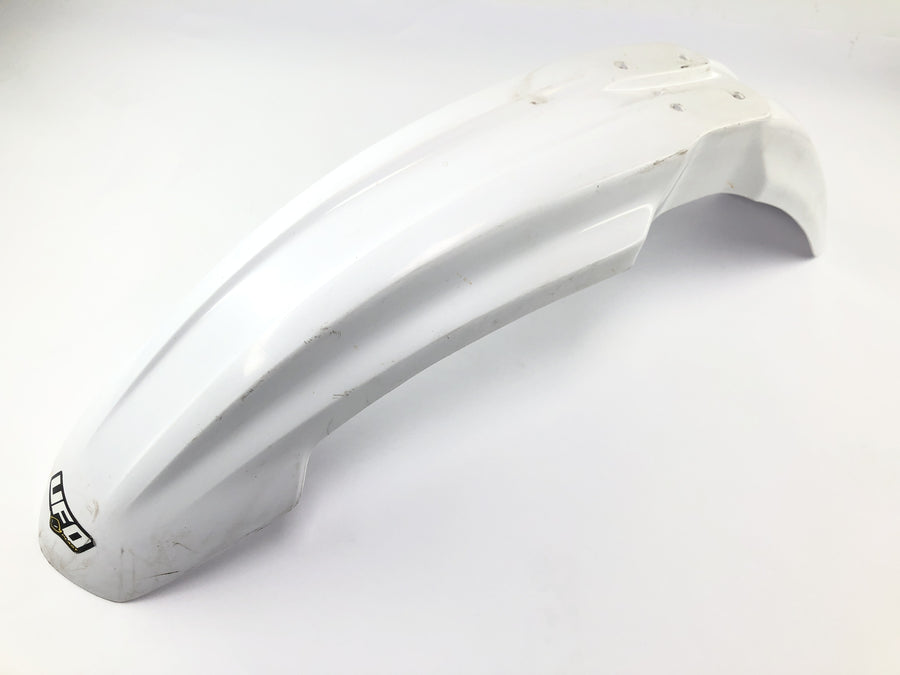 Yamaha DT 125 R DE03 [2000] - Guarda-lamas dianteiro plástico branco