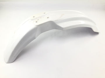 Yamaha DT 125 R DE03 [2000] - Guarda-lamas dianteiro plástico branco - 0