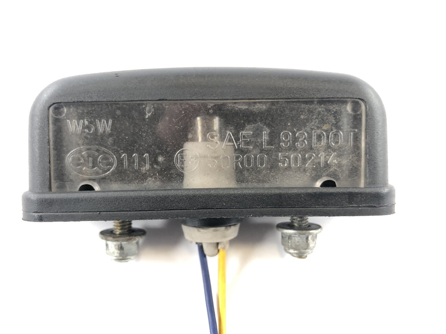 Moto Guzzi Norge 1200 [2006] - Iluminação da placa
