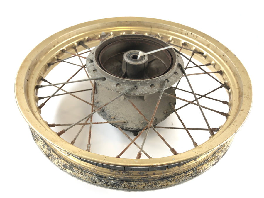 Yamaha XT 600 Zentere 34L [1985] - Roda traseira Gold 2,50 x 18 "